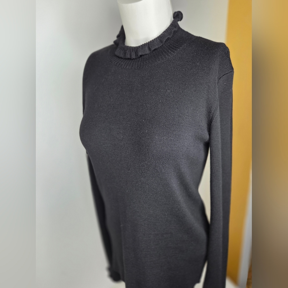 Who What Wear Size S Black Knit Sweater - Picture 2 of 7